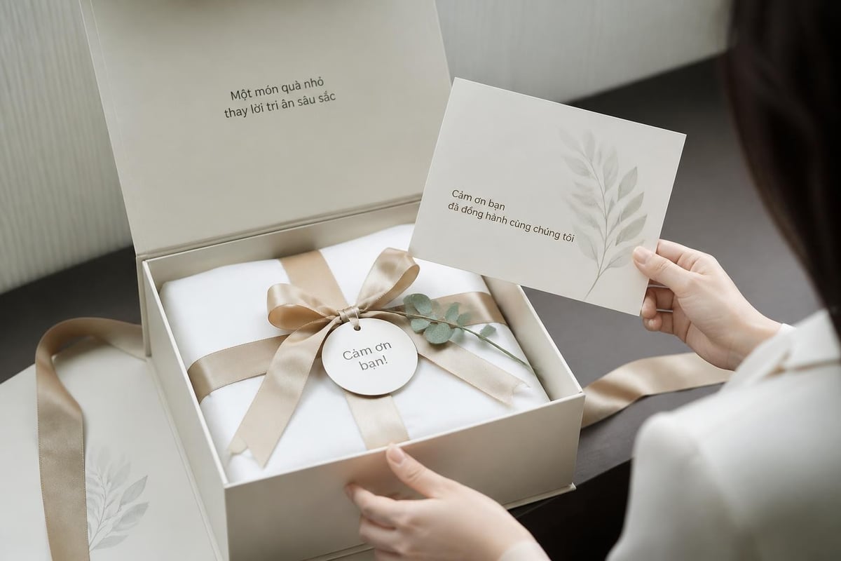 Premium gift presentation