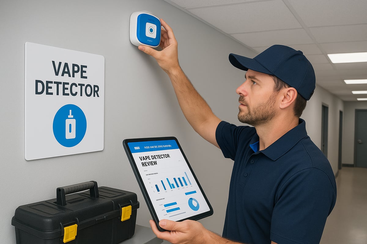 Step-by-Step Guide: Selecting and Installing a Vape Detector