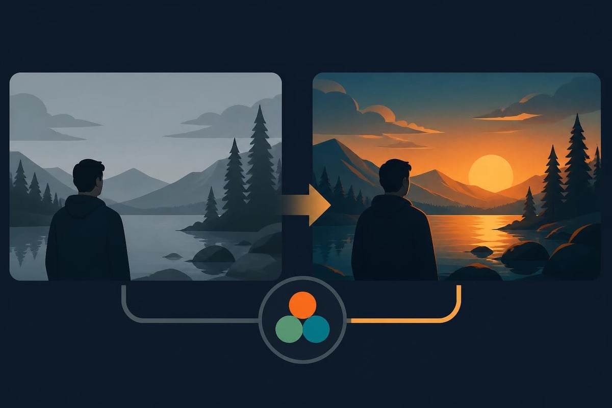 Color grading process