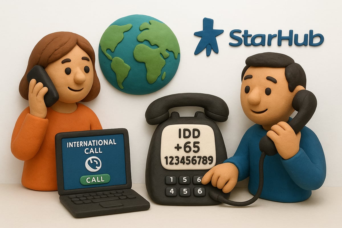 How to Make Overseas Calls with StarHub
