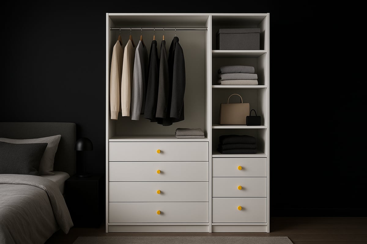 Vorteile von Kleiderschränken mit Schubladen