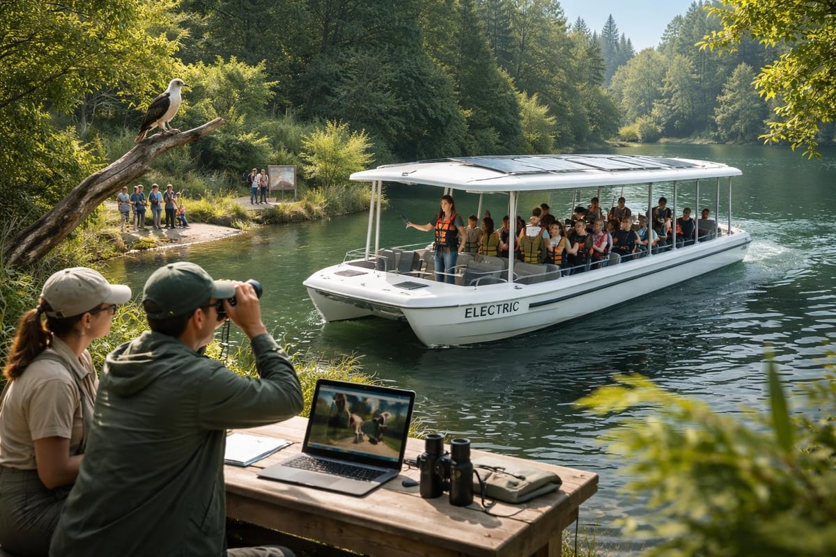 Sustainable boat tour operations