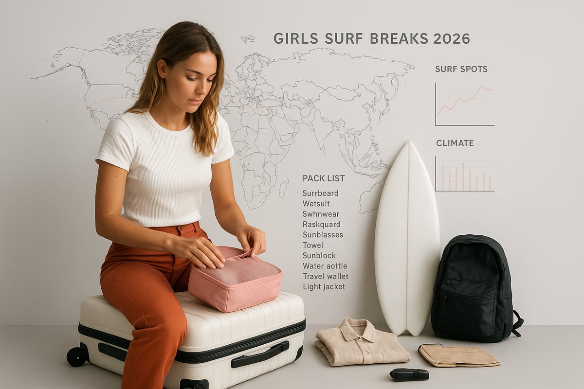 Die perfekte Reiseplanung für Girls Surf Trips 2026