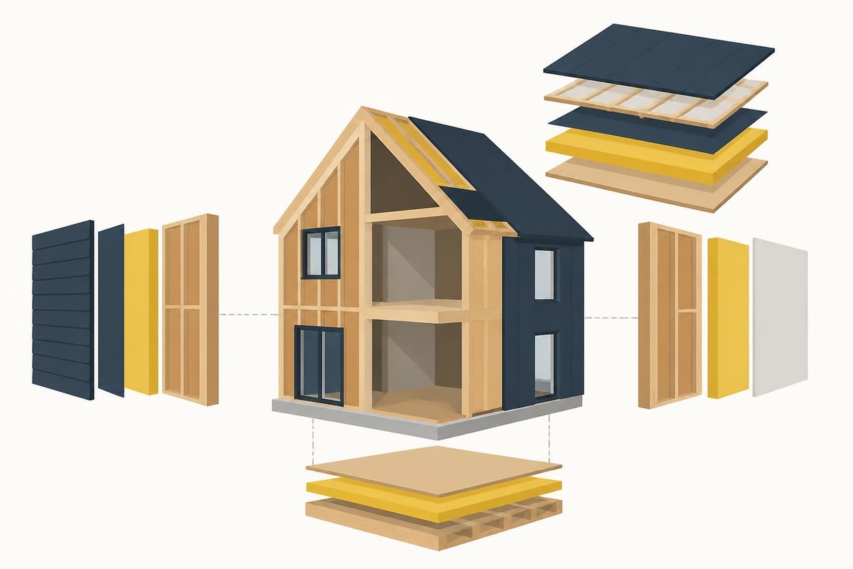 Scotframe timber frame components