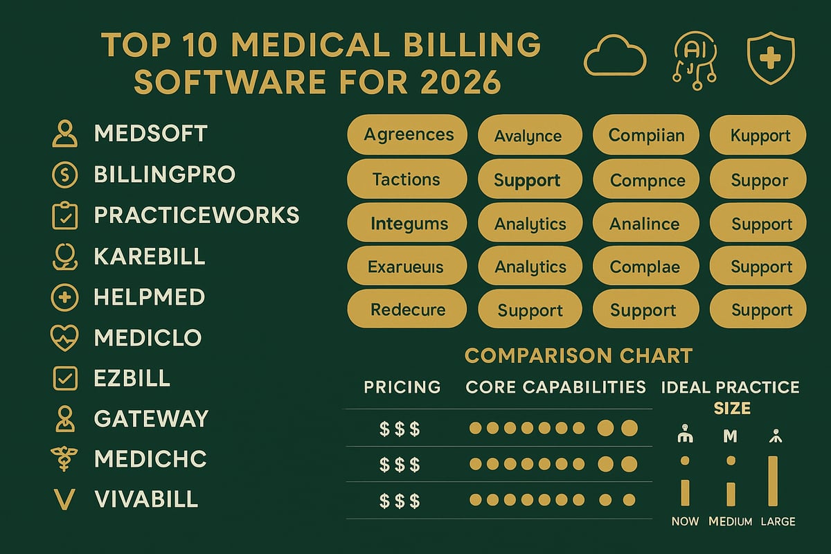 Top 10 Medical Billing Software to Streamline Practice 2026
