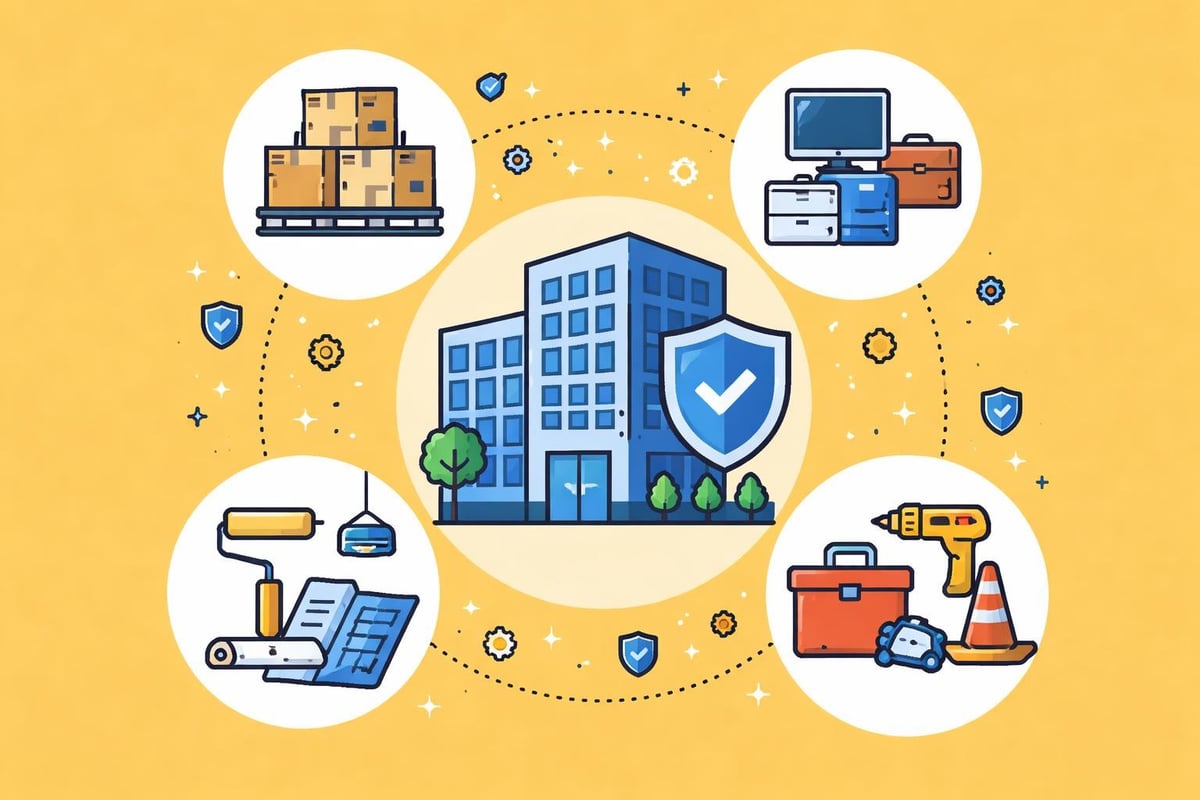 Commercial property coverage components