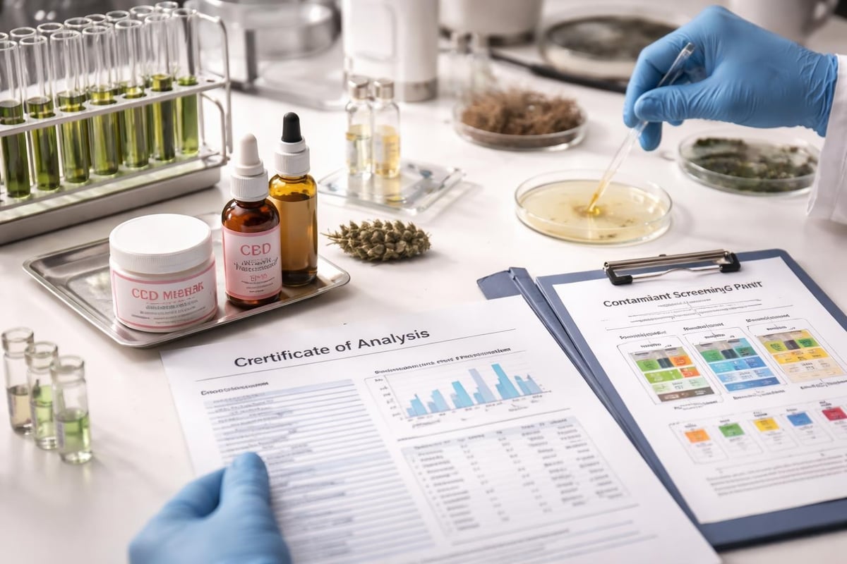 CBD quality verification