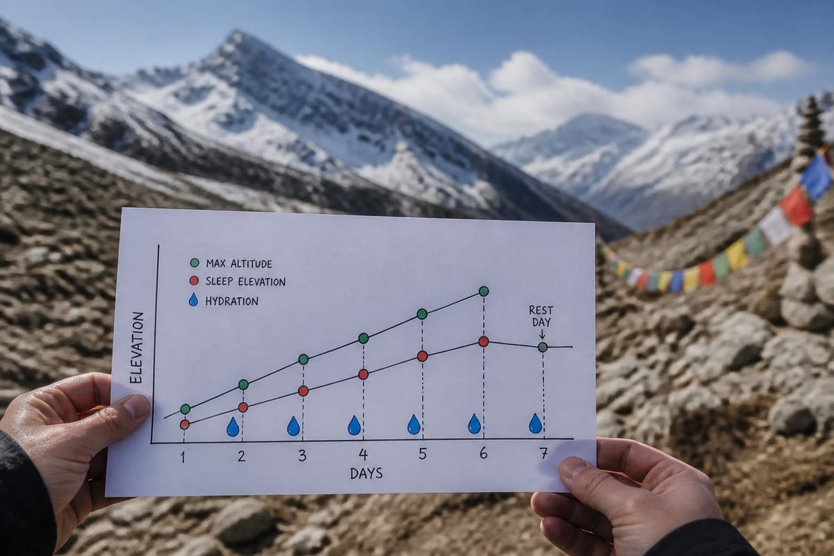 Acclimatization schedule