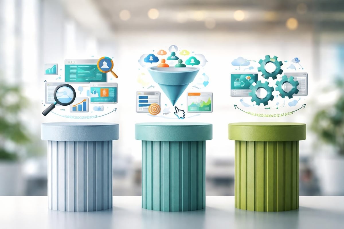 Corporate web strategy framework