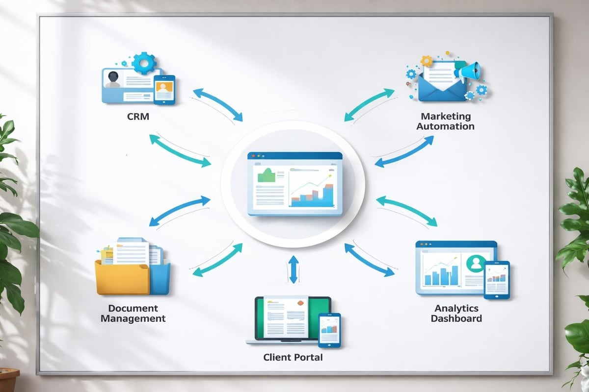 Corporate web ecosystem integration