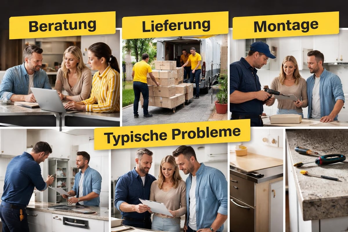 Customer experience with kitchen installation