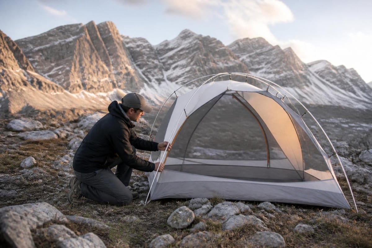 Multi-season tent features