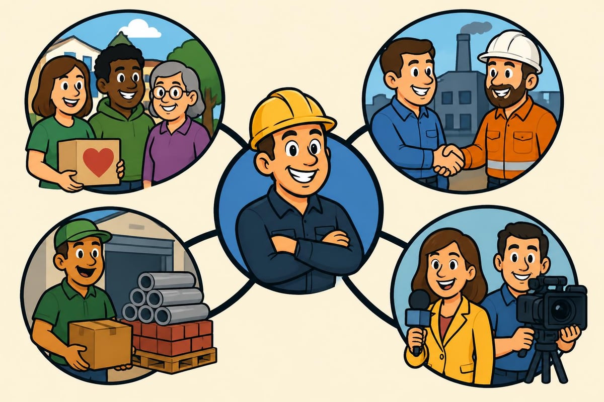 Contractor link building ecosystem