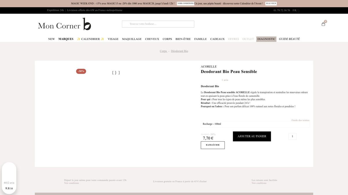 8 Cosmetiques Grossesse Incontournables À Découvrir En 2025 - Déodorant Bio Peau Sensible – Acorelle