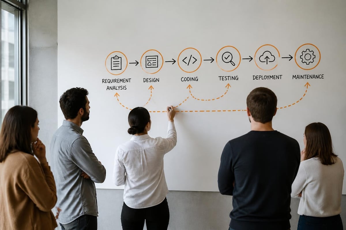 Software Company Development Best Practices for 2026 Software development workflow stages
