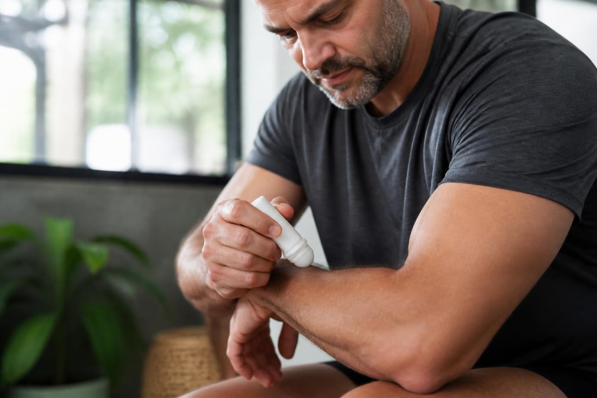 CBD roll-on absorption mechanism