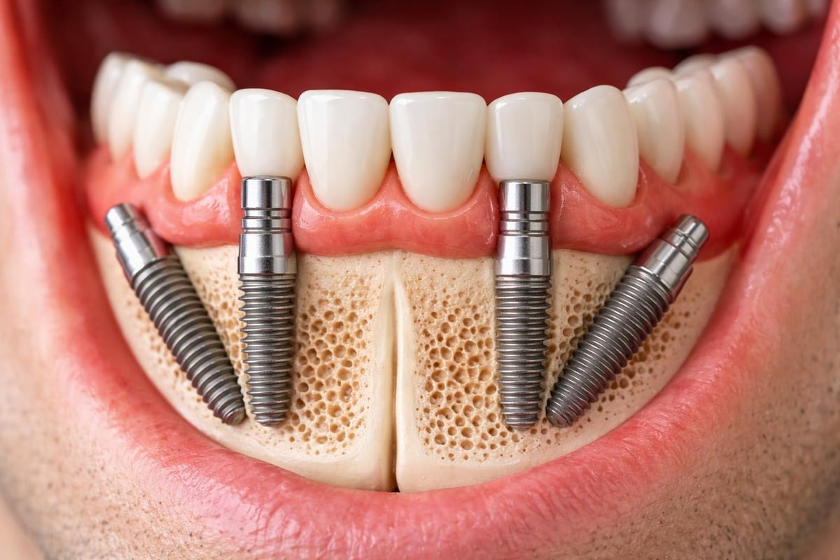 All on 4 implant placement