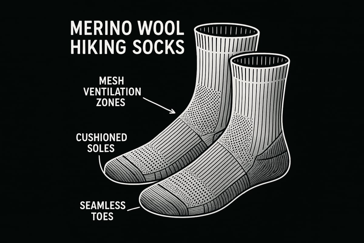 Key Features to Look for in the Best Merino Wool Hiking Socks