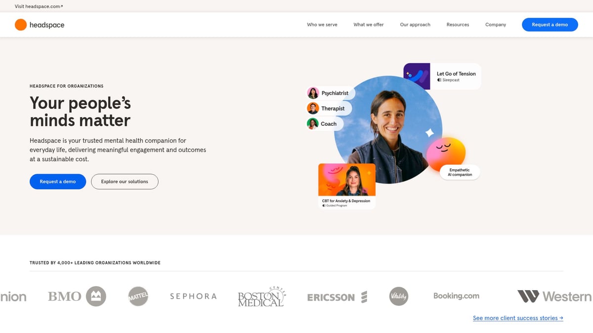 9 Essential Mental Health Awareness Training Courses for 2026 - Headspace for Work – Mindfulness and Stress Management