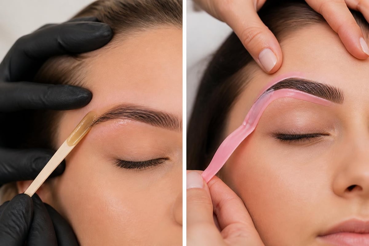 Brow Wax Guide: Benefits, Techniques & Aftercare 2026 1 Brow wax application techniques