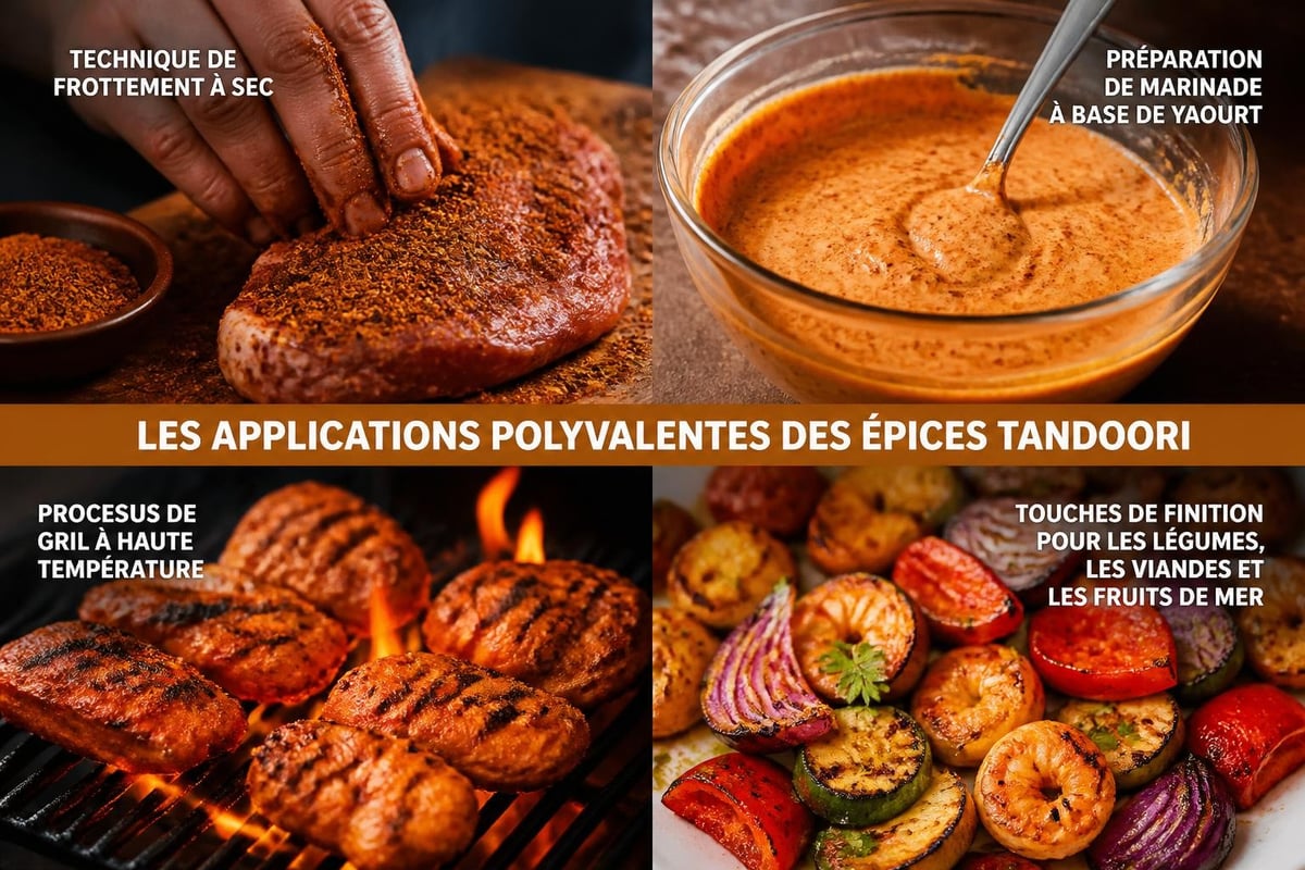 Utilisations culinaires épices tandoori