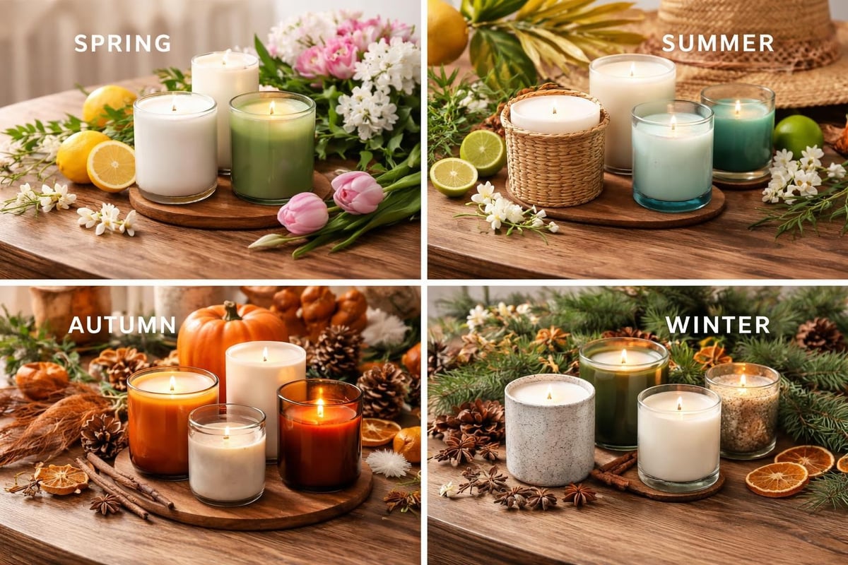 Seasonal candle rotation