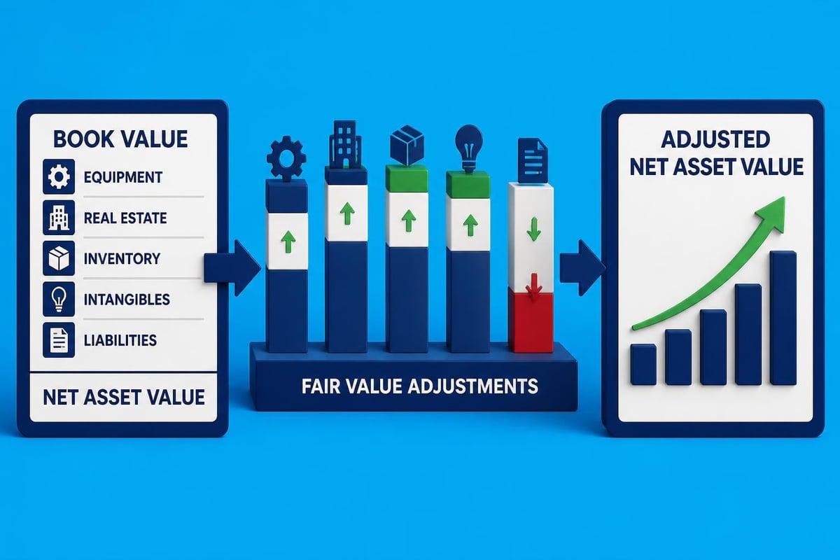 Balance sheet adjustments for valuation