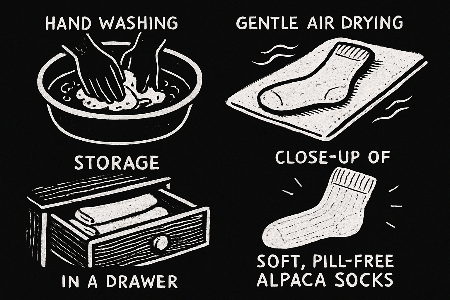 How to Care for Alpaca Wool Socks