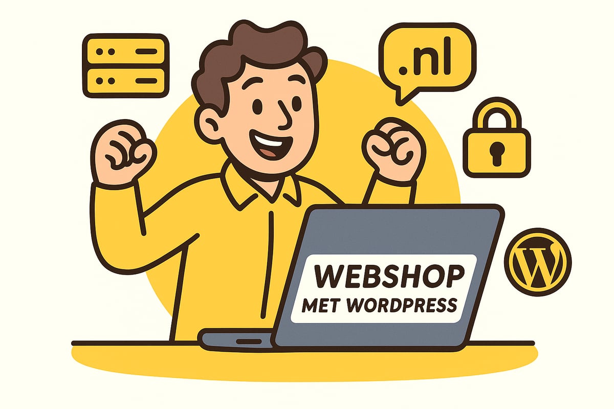 Stap 2: Technische basis – Hosting, domeinnaam & installatie