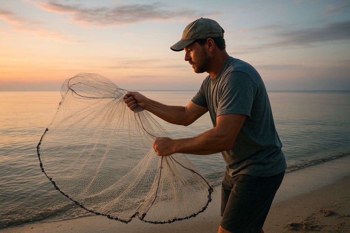 Step-by-Step Guide: How to Cast a Mullet Net Like a Pro