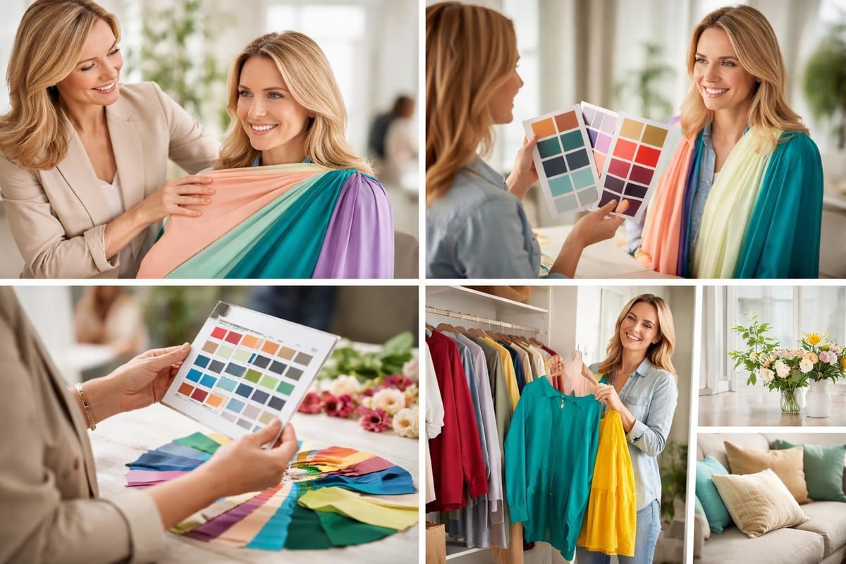 Personal color analysis process