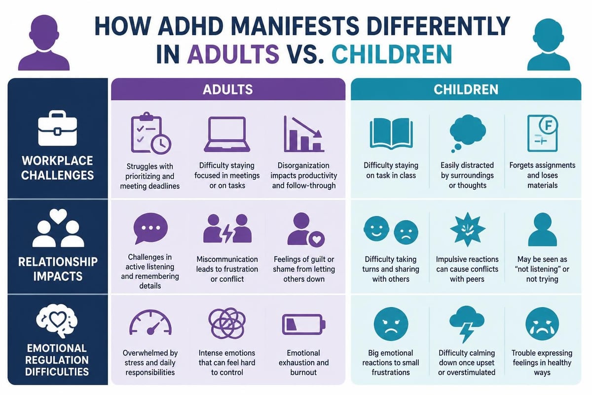Adult ADHD symptoms