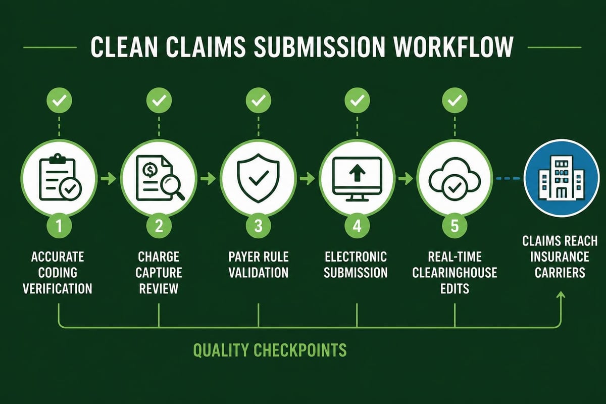 Clean claims process