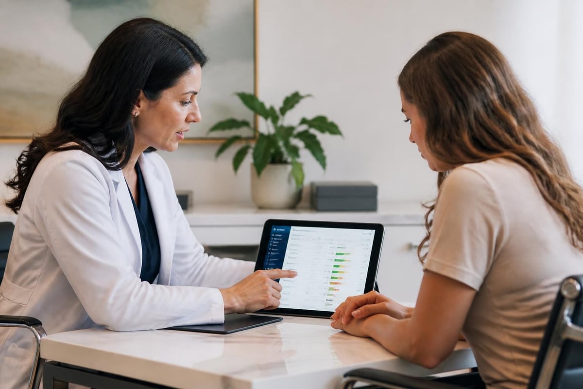 Medical wellness biomarker analysis
