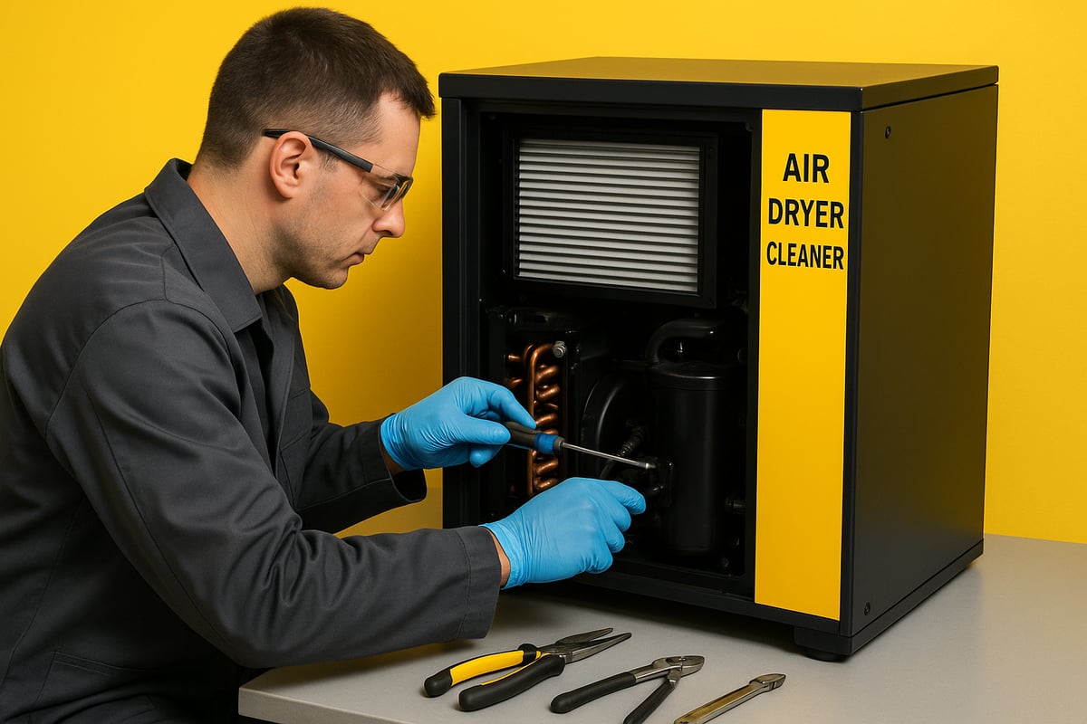 Step-by-Step Guide: How to Clean and Maintain Your Air Dryer Cleaner
