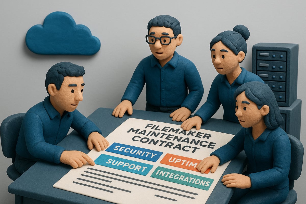 Core Components of a FileMaker Maintenance Contract