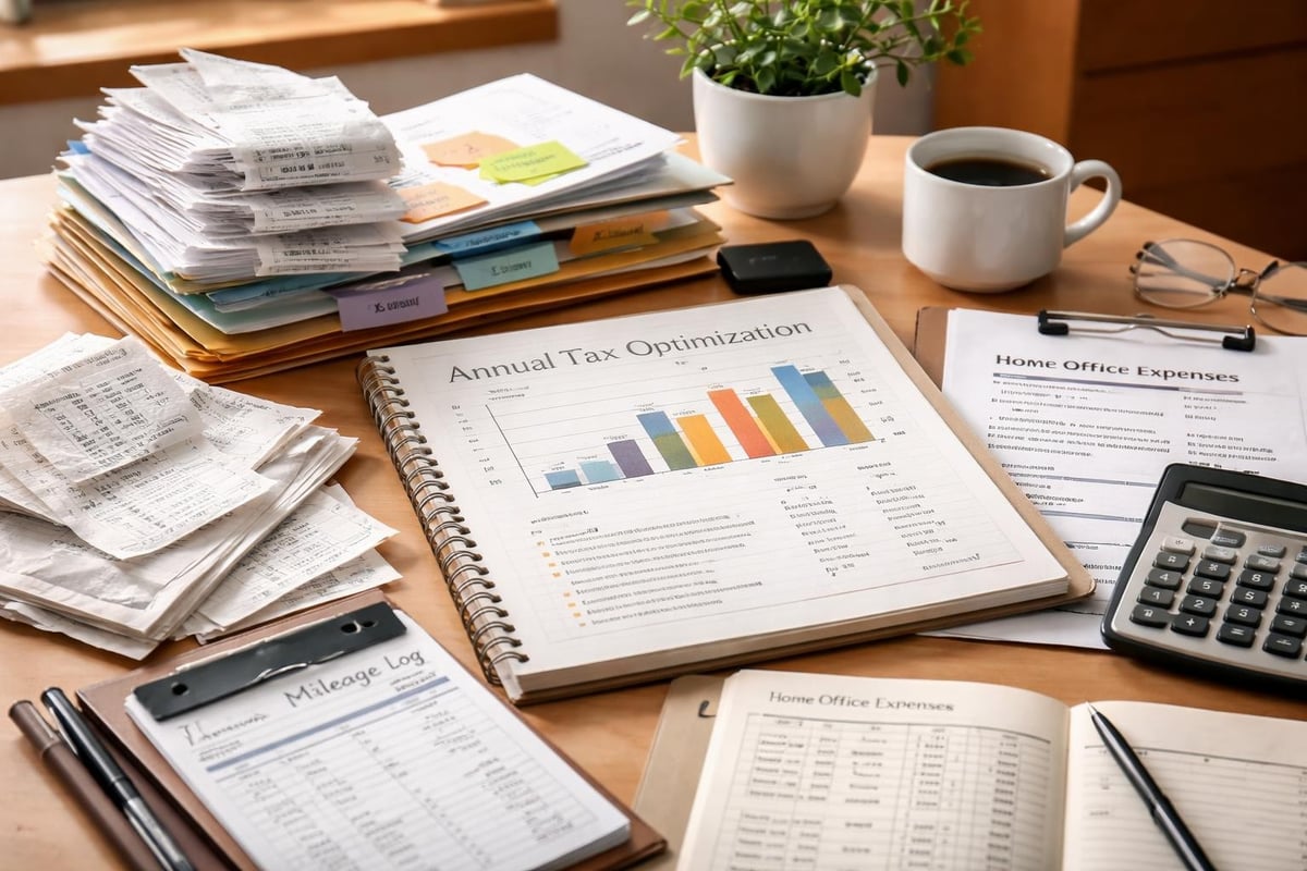 Year-round tax documentation system