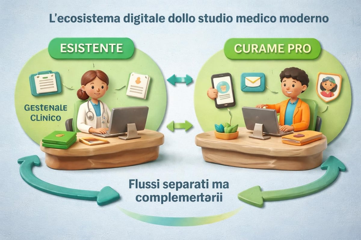 Integrazione CuraMe studio medico