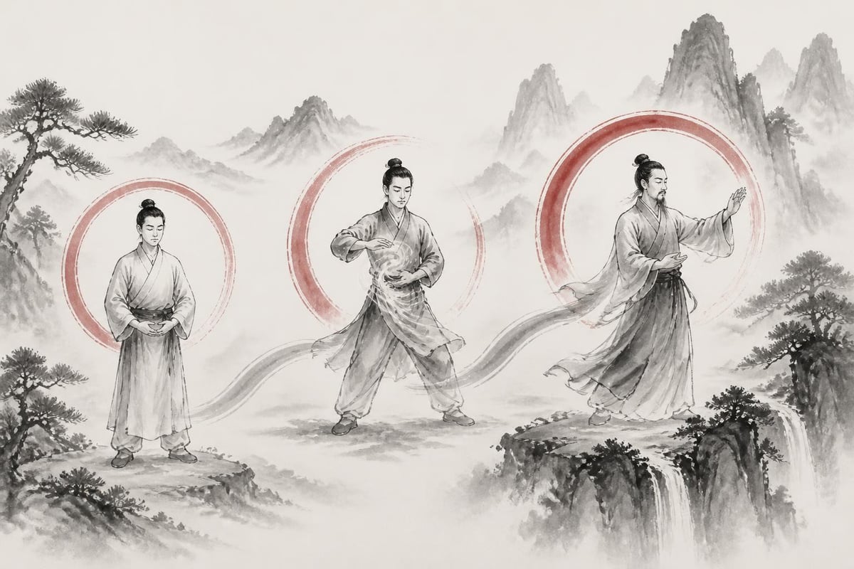 Chi gong practice progression