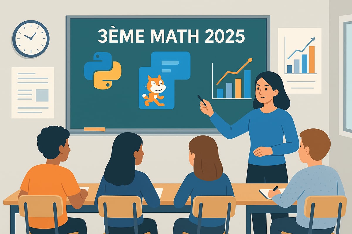 Comprendre les objectifs du programme 3ème math 2025