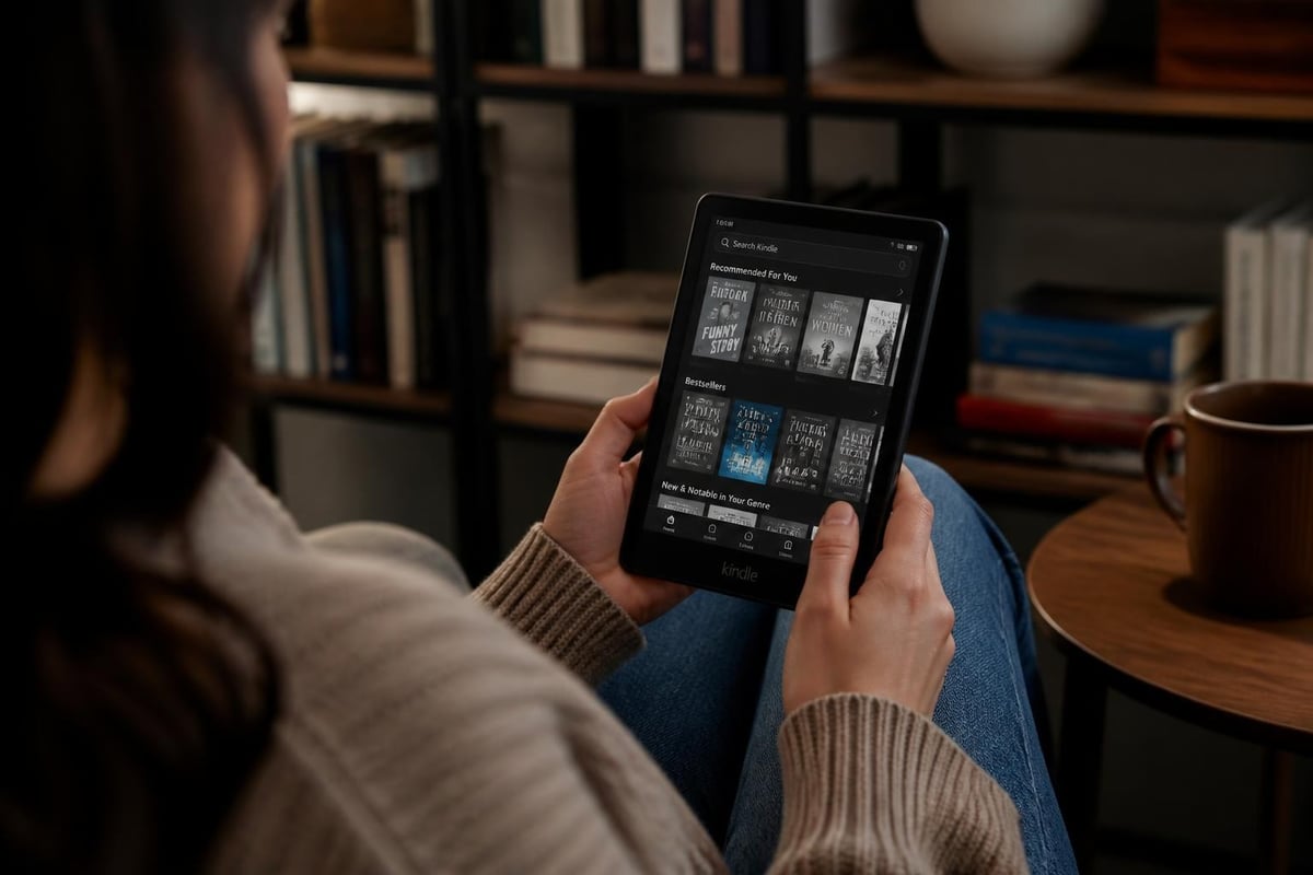 Kindle eBookstore browsing experience
