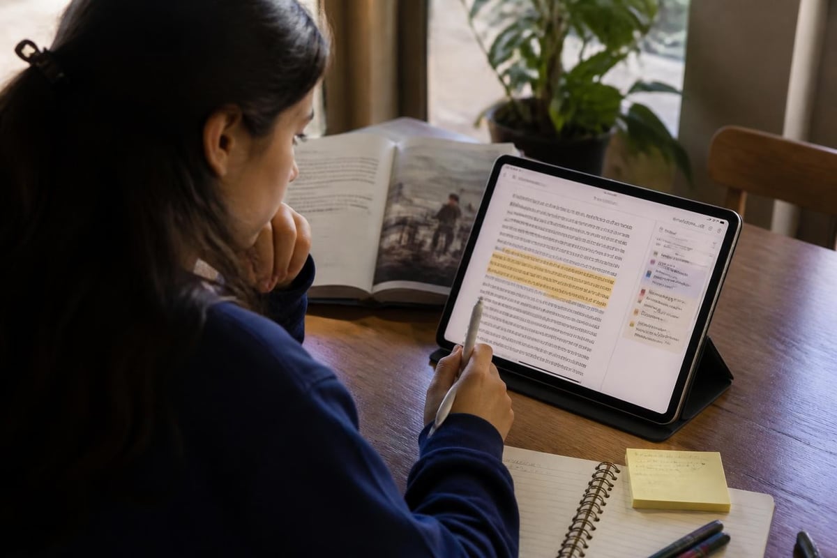 Kindle reading enhancement tools