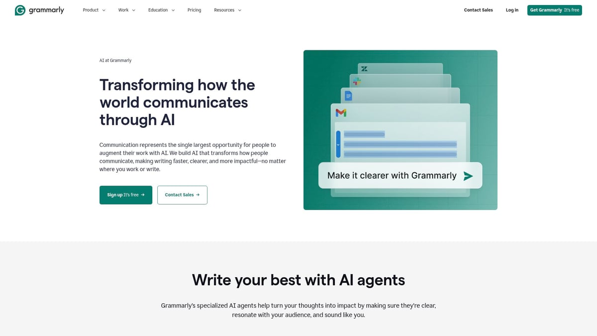 9 Essential Free AI Tools for Business Success in 2025 - GrammarlyGO