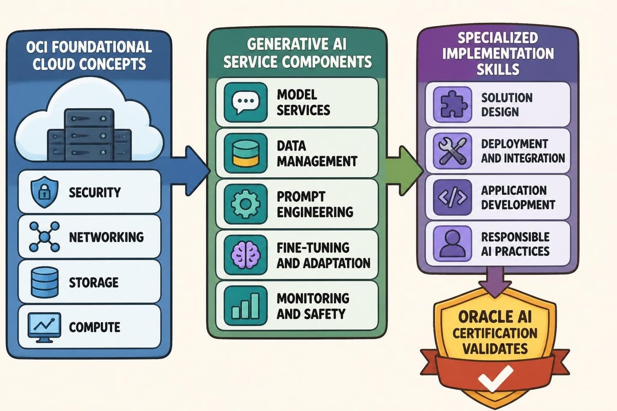 Oracle AI certification knowledge domains