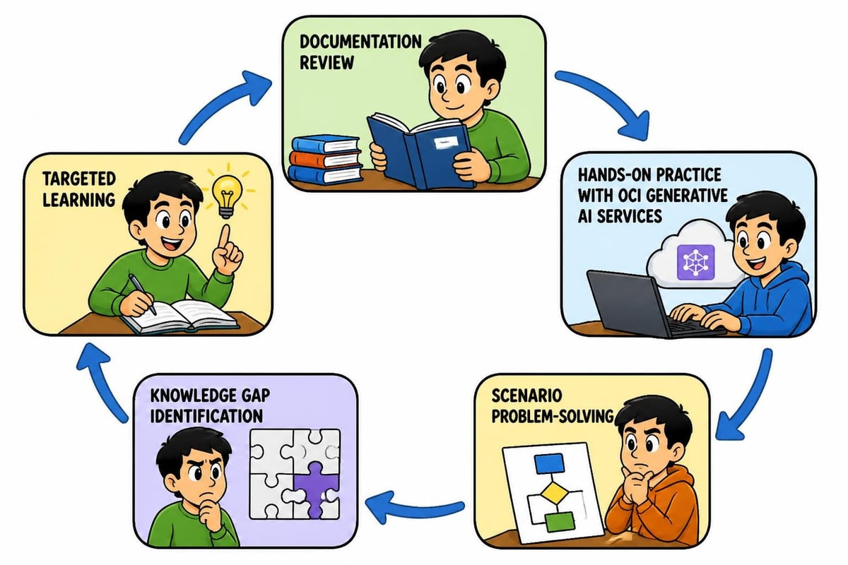 Oracle AI certification preparation workflow