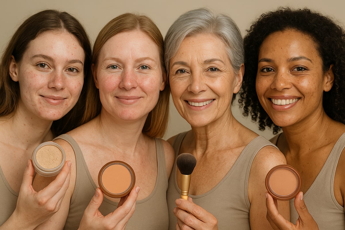 Mineral Makeup til Forskellige Hudbehov og Problemer