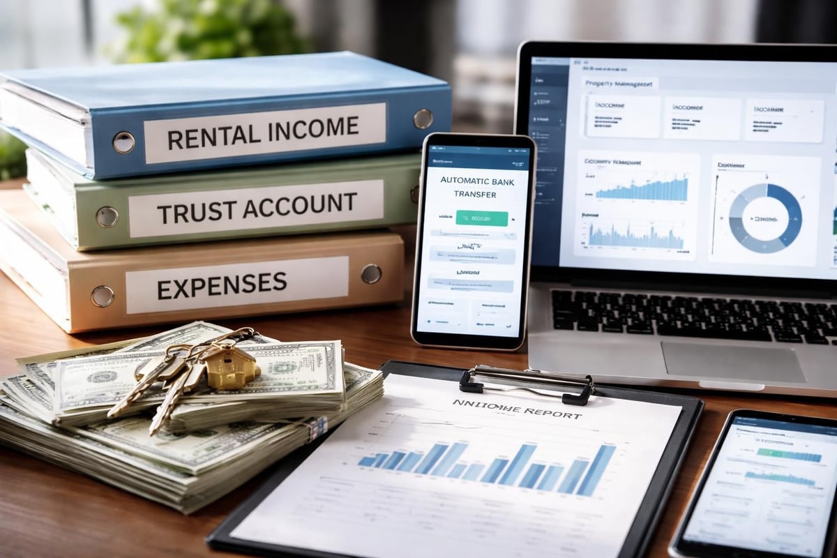 Financial systems in management estates