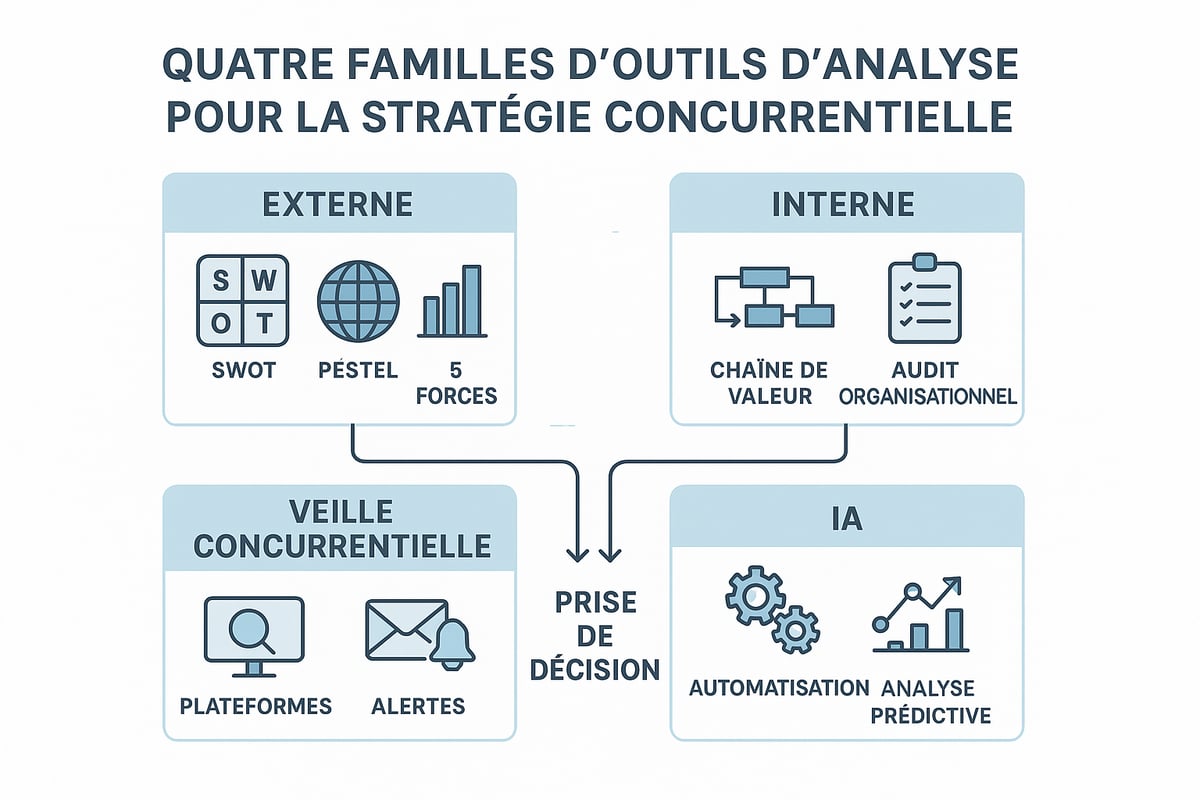 Les outils d’analyse et d’aide à la décision pour une stratégie concurrentielle efficace