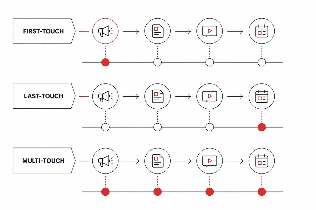 Attribution model comparison