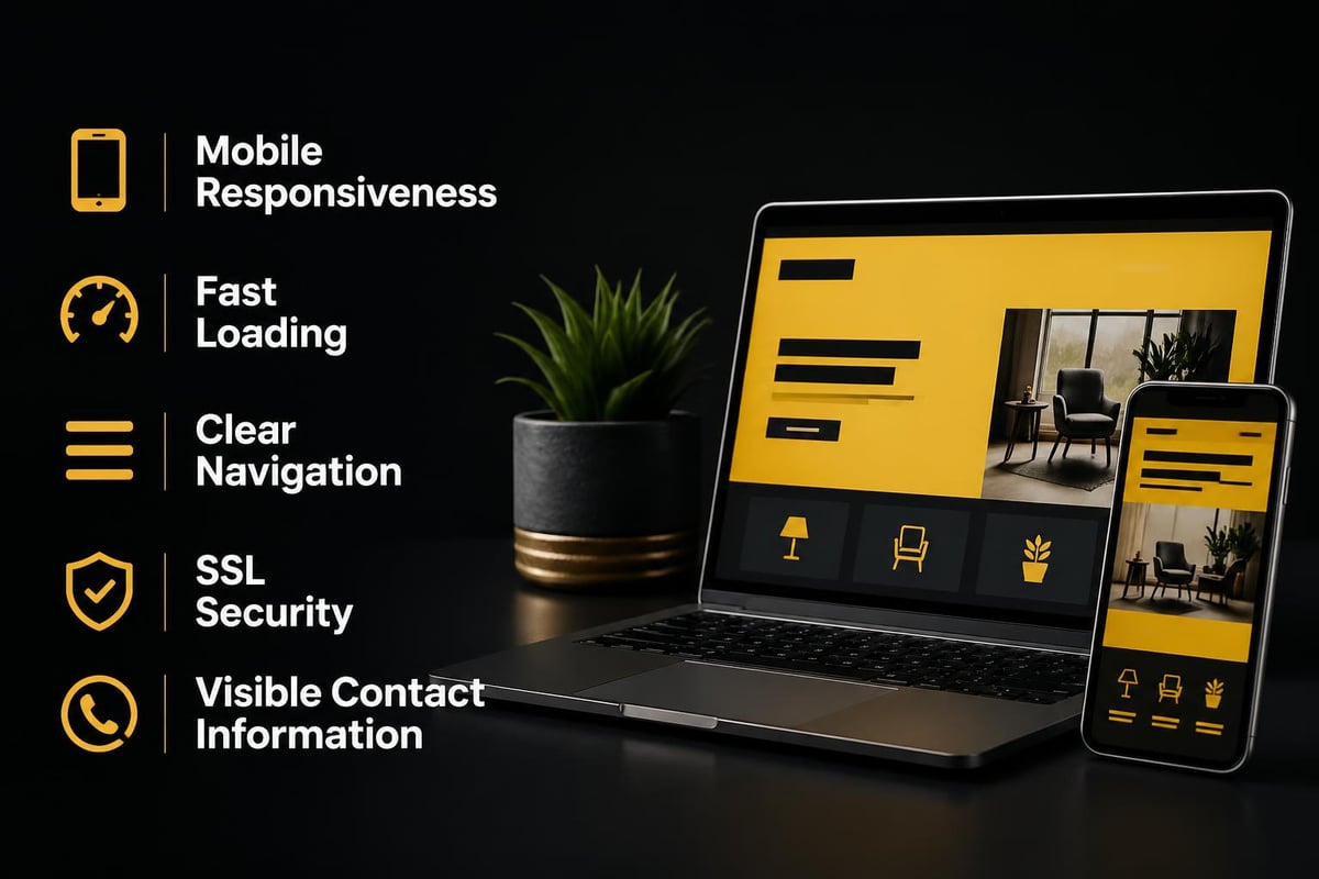 Essential website features